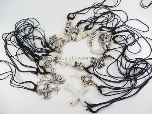20 pieces men women pendant necklaces wholesale jewelry lot - Picture 6 of 8