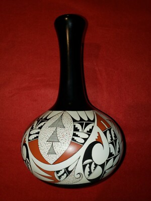 1989 Austin Collection Hand Painted Signed ROSALIE Vase Rare HTF ...