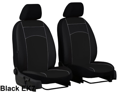 TAILORED FRONT SEAT COVERS For VAUXHALL VIVARO 2014-2019 ART. LEATHER & ALICANTE | UK