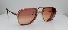 Vintage Logo Paris LM233 Bronze Pilot Metal Sunglasses France FRAMES ONLY