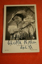 Carola H&ouml;hn,Ross Karte Nr 1066/1,Autogramm, Autograph  (#A48)