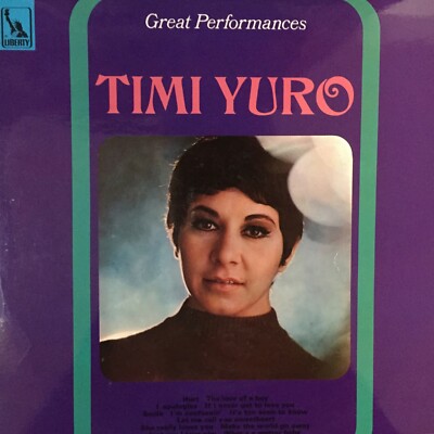 TIMI YURO Great Performances 1968 (Vinyl LP)