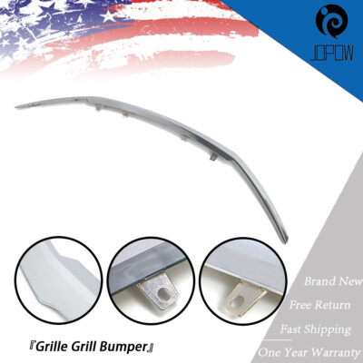 NEW Grill Grille Bumper Trim Upper Plastic Durable Fit For 2016 2017 Honda Pilot