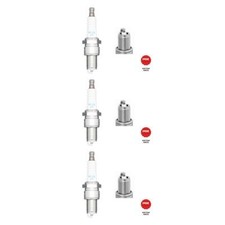 3x NGK 4824 Zündkerze für Opel Mazda Mitsubishi Lada Subaru Hyundai KIA Nissan