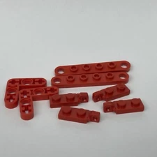 Lego 4262 44301 4917 32056 Red Replacement Add-on Pieces Parts Lot of 8