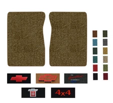 71-87 Chevy/GMC Truck Cutpile Floor Mats with / without Logo *Made in USA*