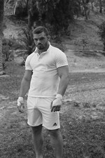 Adidas Men's White Soccer Shorts