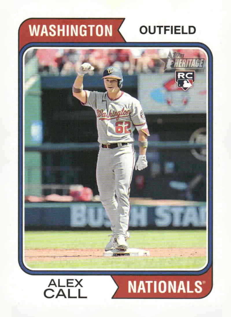 2023 Topps Heritage #354 Alex Call