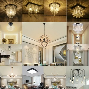 Head Edison Industrial Spider Chandelier Pendant Ceiling Light