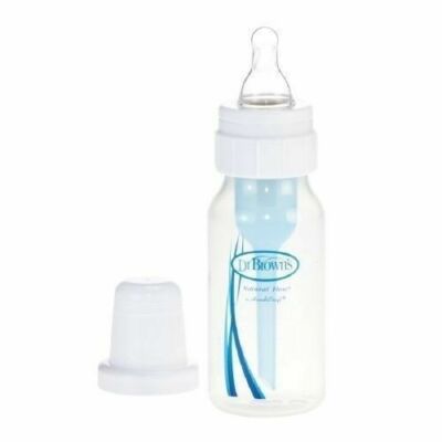 Dr. Brown's Natural Flow BPA Free Polypropylene Bottle, 4 oz