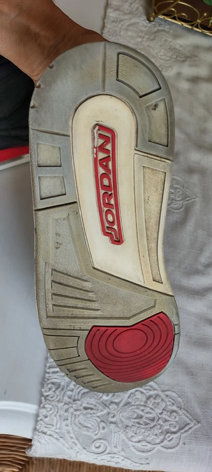 Jordan Legacy 312 gamuza negra para hombre talla 13 Foto 3 de 4