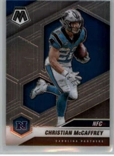 CHRISTIAN MCCAFFREY 2021 Panini Mosaic #210 NFL Panthers  ID:31398