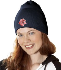 Chicago Fire Department Skull Knit Hat Letternest Logo As Seen On TV 13374