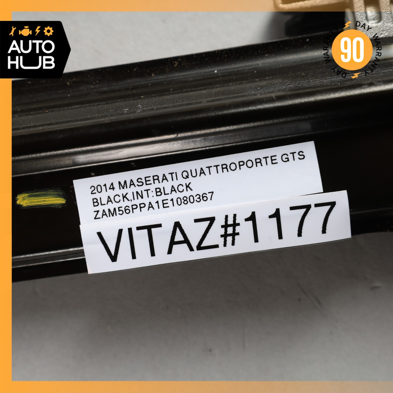 14-22 Maserati Quattroporte M156 Rear Left Side Window Regulator Motor OEM