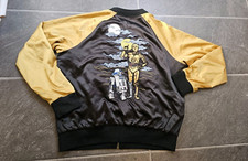 STAR WARS HER UNIVERSE WOMEN'S 40TH ANNIVERSARY SATIN BOMBER JACKET SZ XL
