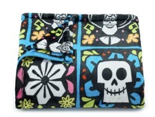 Disney COCO Theme Oversized Super Soft Plush BLANKET THROW Bedding 60x72 NEW 