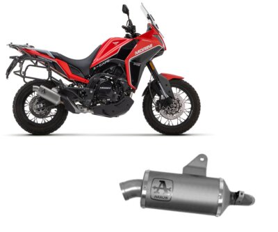 Alza Moto Per Moto Morini XCape 650 2022-2023 - Nottolini 10mm In Alluminio CNC, Colore Rosso - Coppia - Foto 7