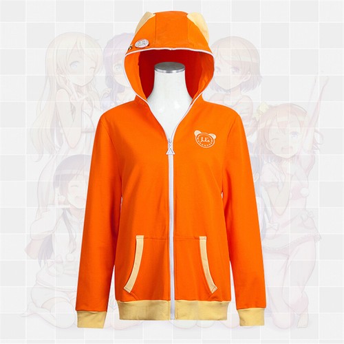 Anime Women Printed Hoodie Zip Sweatshirt Jacket Coat Cosplay Fit For LoveLive! - Picture 2 of 21