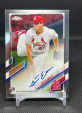 2021 Topps Chrome SETH ELLEDGE ROOKIE On-Card AUTO St. Louis Cardinals #RA-SEL