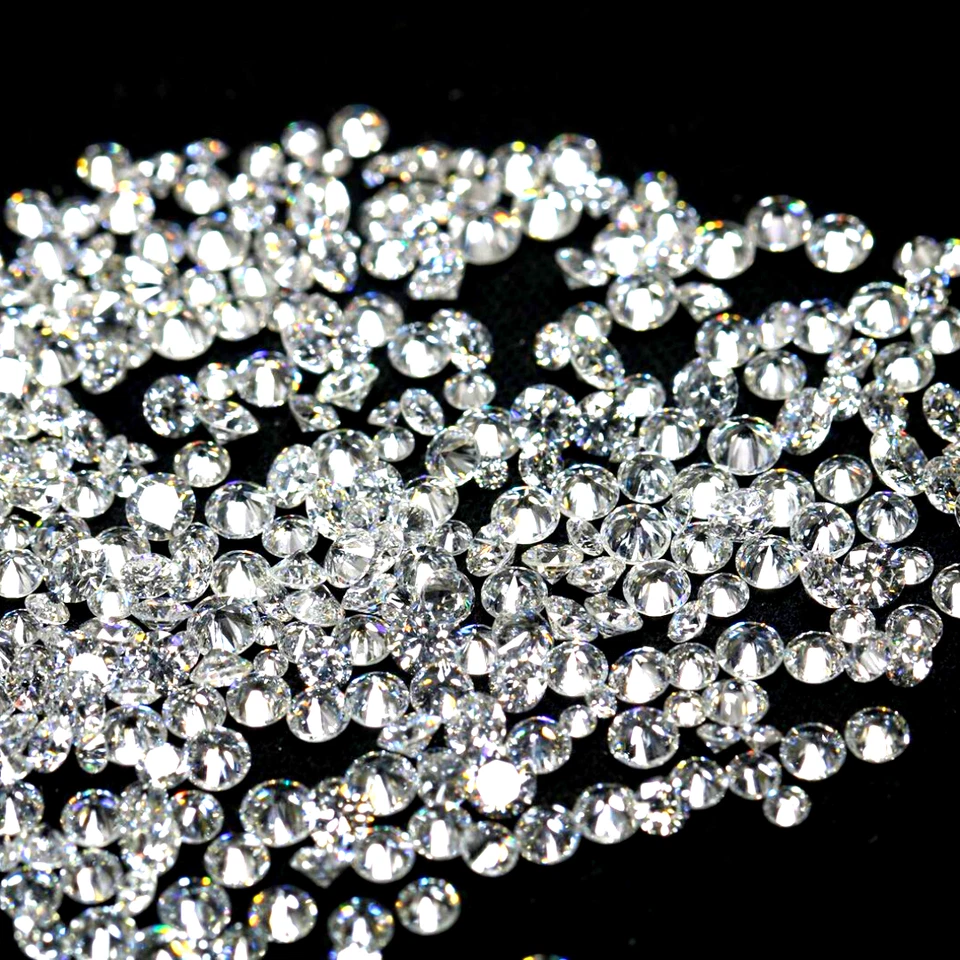 Lab-Grown CVD Melee Diamonds 1.30-2.00mm VS1 Clarity 20 Piece Lot, Bulk CVD - Image 3 of 4