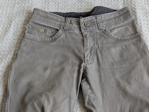 Kuhl Hose Herren 30x30 Fit 29x27 grau Kanvus Jeans Baumwolle Stretch Canvas gerade - Bild 2 von 16