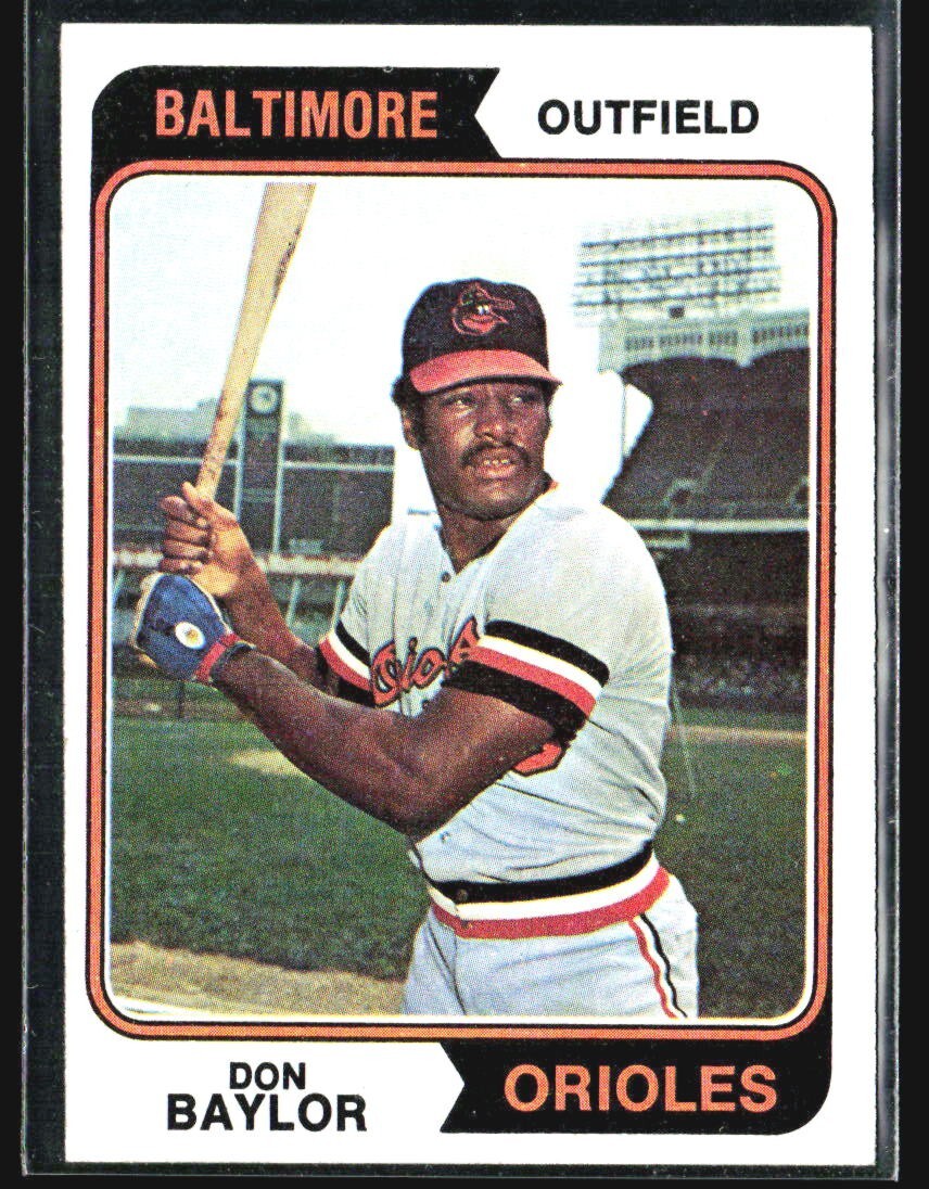 1974 Topps - #187 Don Baylor