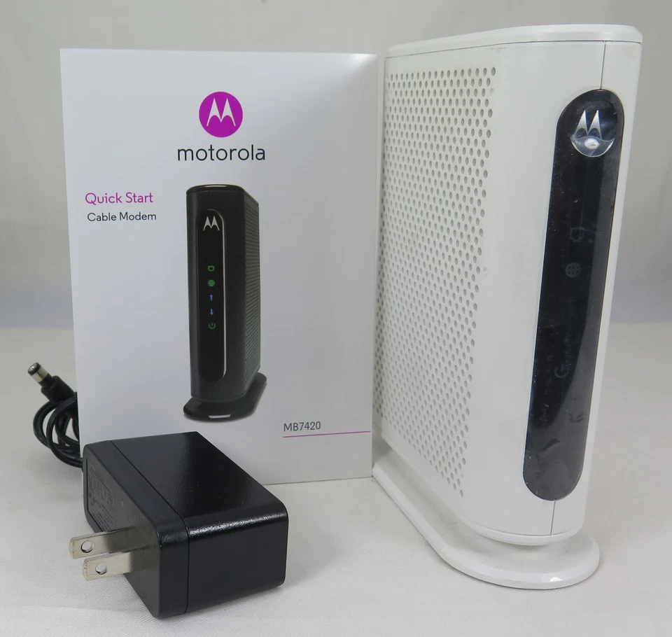 Open Box, Motorola 16x4 Cable Modem, Model MB7420, 686 Mbps, DOCSIS 3.0 - Image 2 of 3
