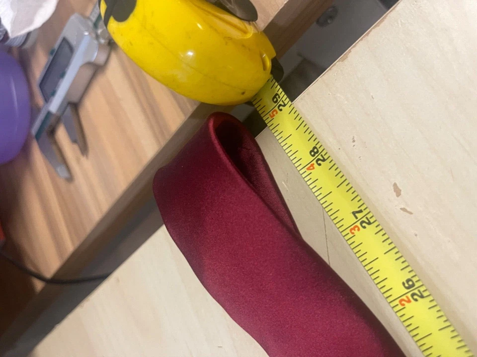 ¡NUEVO CON ETIQUETAS! Corbata delgada Lanvin Paris roja con lunares negros 2,75 X 58 Foto 3 de 4