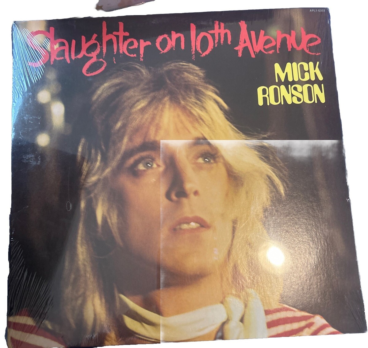 洋楽 MICK RONSON Slaughter On 10th Avenue LP Mick Ronson~Slaughter On 10th Avenue LP (BOWIE) RCA APL1