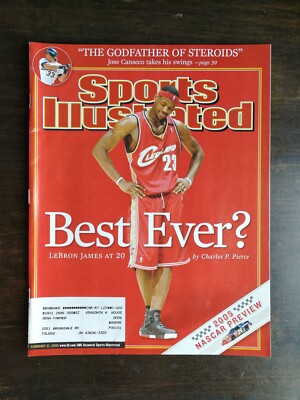 Sports illustrated February 21, 2005 Lebron James Cavaliers