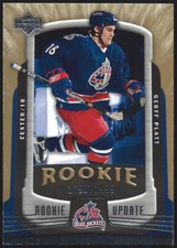 2005/06 UD Upper Deck Rookie Update GEOFF PLATT RC Rookie Card #1790/1999. rookie card picture