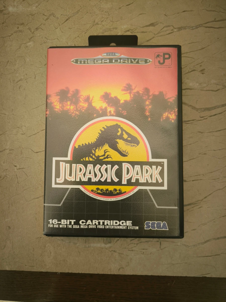 The lost World Jurassic Park Sega Mega Drive Sans notice PAL Megadrive