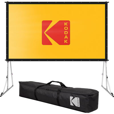 Kodak Portable Projection Screen 120  with Foldable Legs and Front Projection