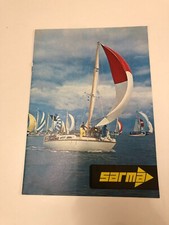 SARMAN le gréement dormant  Bateau Voilier catalogue publicitaire vintage C30