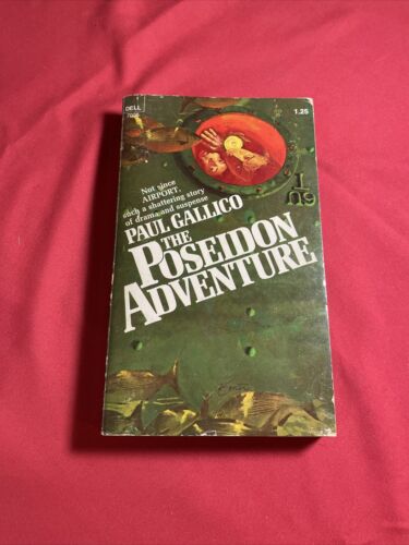 Rare Paul GALLICO / The Poseidon Adventure FIRST PAPERBACK PRINTING 1st Edit... - 第 1/4 張圖片