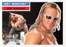 JOEY MERCURY 2005 TOPPS HERITAGE WWE #7