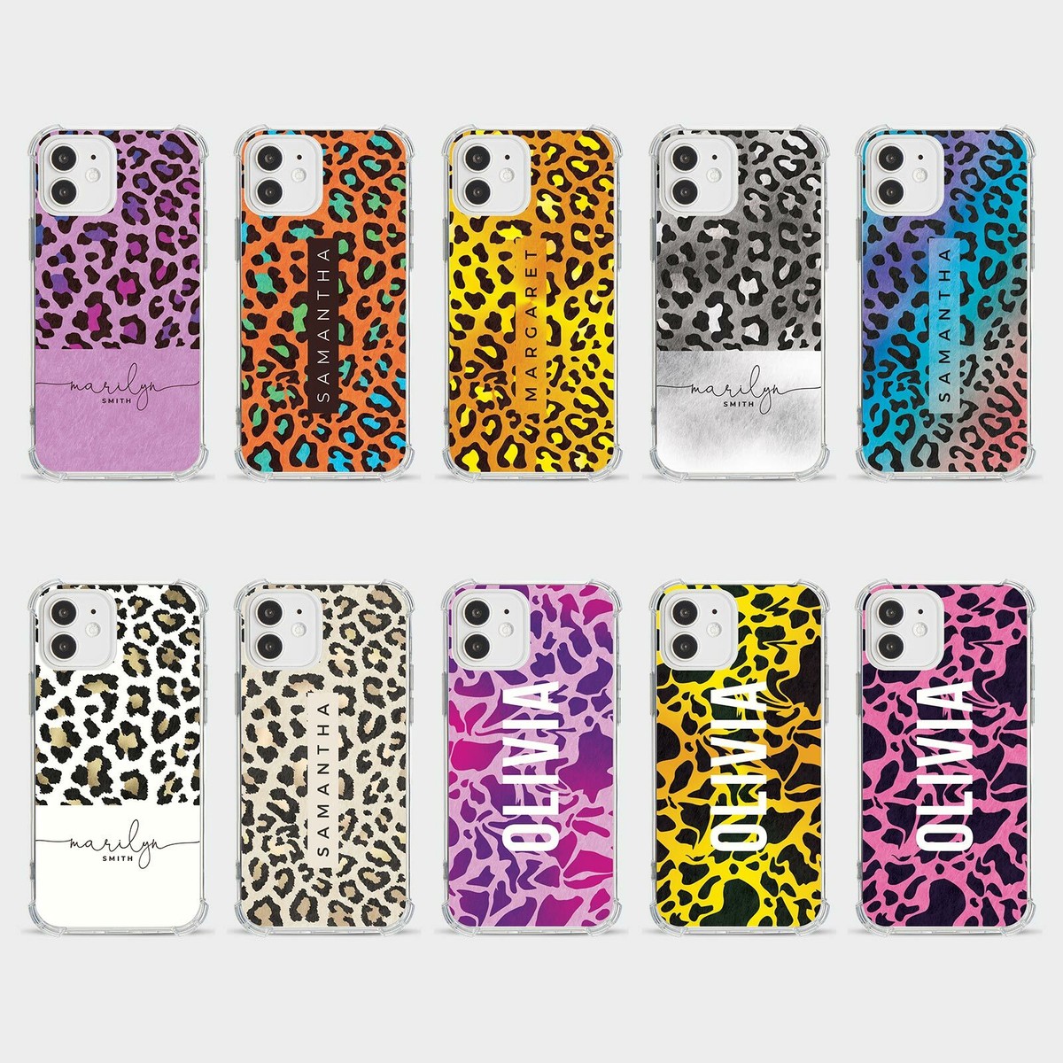 Iphone 11 Personalised Animal Print Phone Cover PERSONALISED