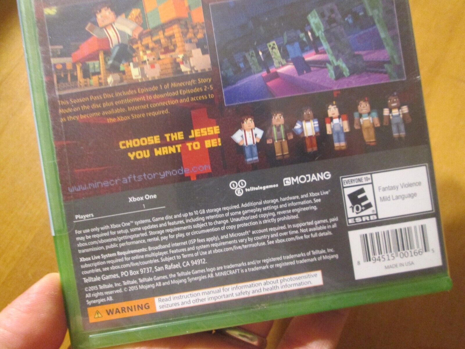 Game Maker's Toolkit on X: Minecraft Story Mode is now on