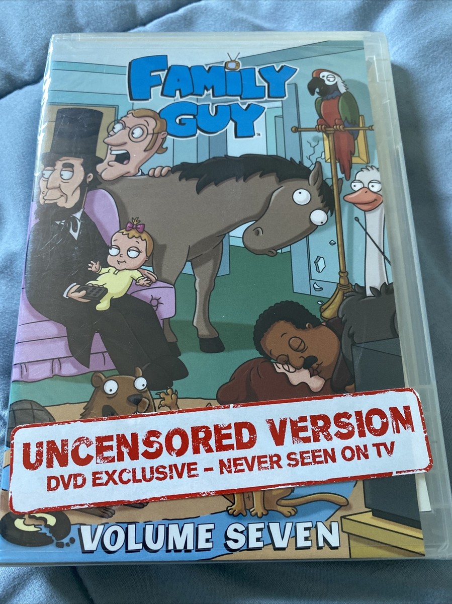 Family Guy Volume Seven Uncensored Version DVD | eBay