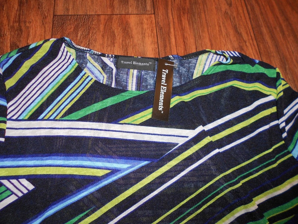 NEW with tags Travel Elements womens shirt top size XL extra large eBay