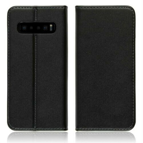 PhoneNatic - Book Phone Case Cover Wallet Case - Black - Picture 2 of 160
