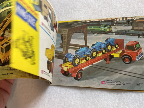 Matchbox Seconda Edizione 1969 Catalogo Giocattoli Accessori Auto - Foto 7 di 15