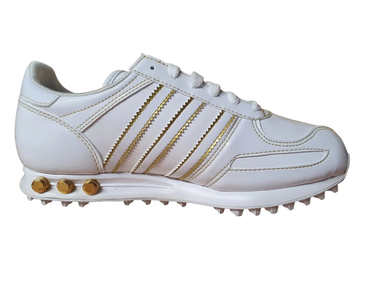 sangtekster afkom Lærerens dag Womens ADIDAS LA TRAINER W White Trainers V20515 UK 3.5 EU 36 US 5 | eBay