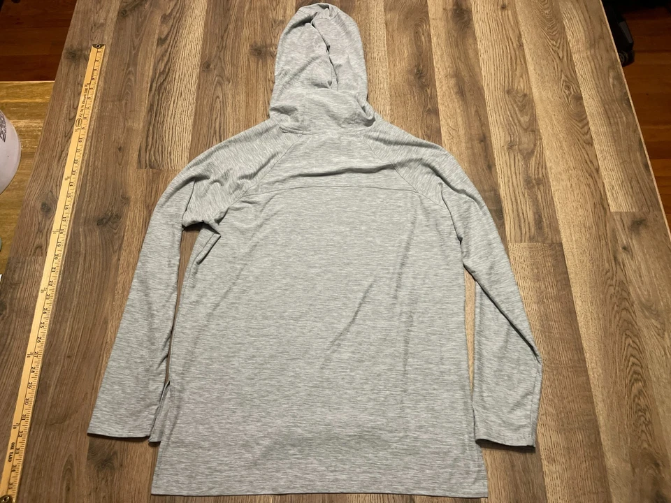 Sudadera con Capucha Kyodan, Para Mujer Talla Grande, Gris, Pullover, Manga Larga Foto 2 de 4
