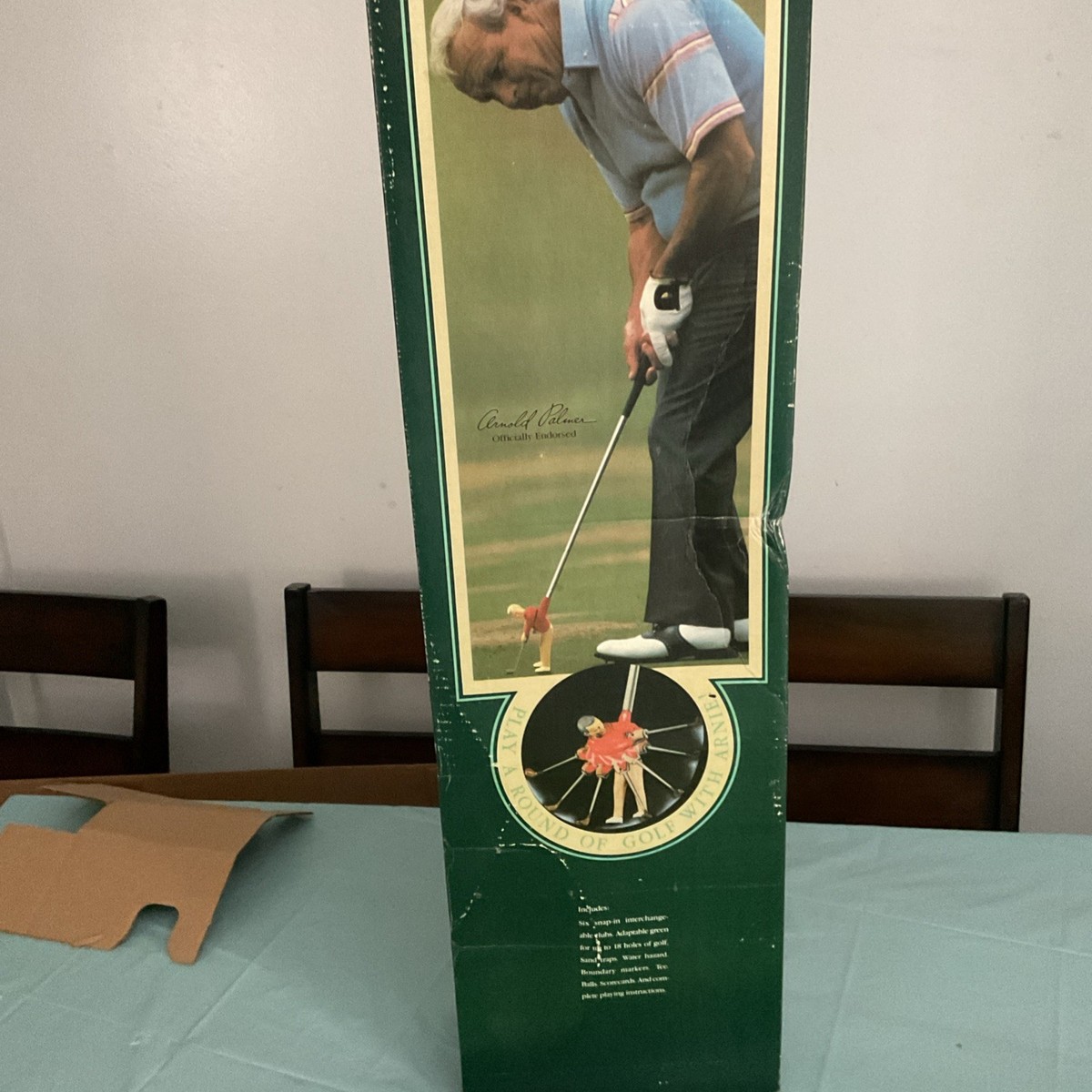 1993-ARNOLD PALMER,INDOOR GOLF GAME,COMPLETE IN ORIGINAL BOX. | eBay