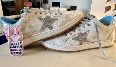Golden Goose Ballstar Teal Bubblegum Pink EU 39 8.5 9 US