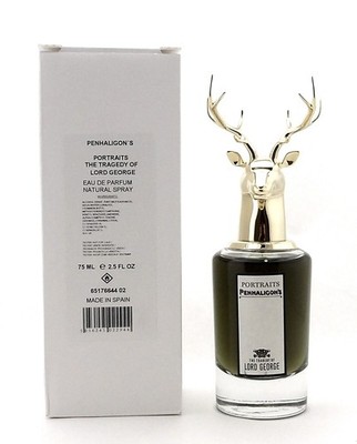 THE TRAGEDY OF LORD GEORGE by Penhaligon's 2.5 oz EDP Spray for Men. New Tester
