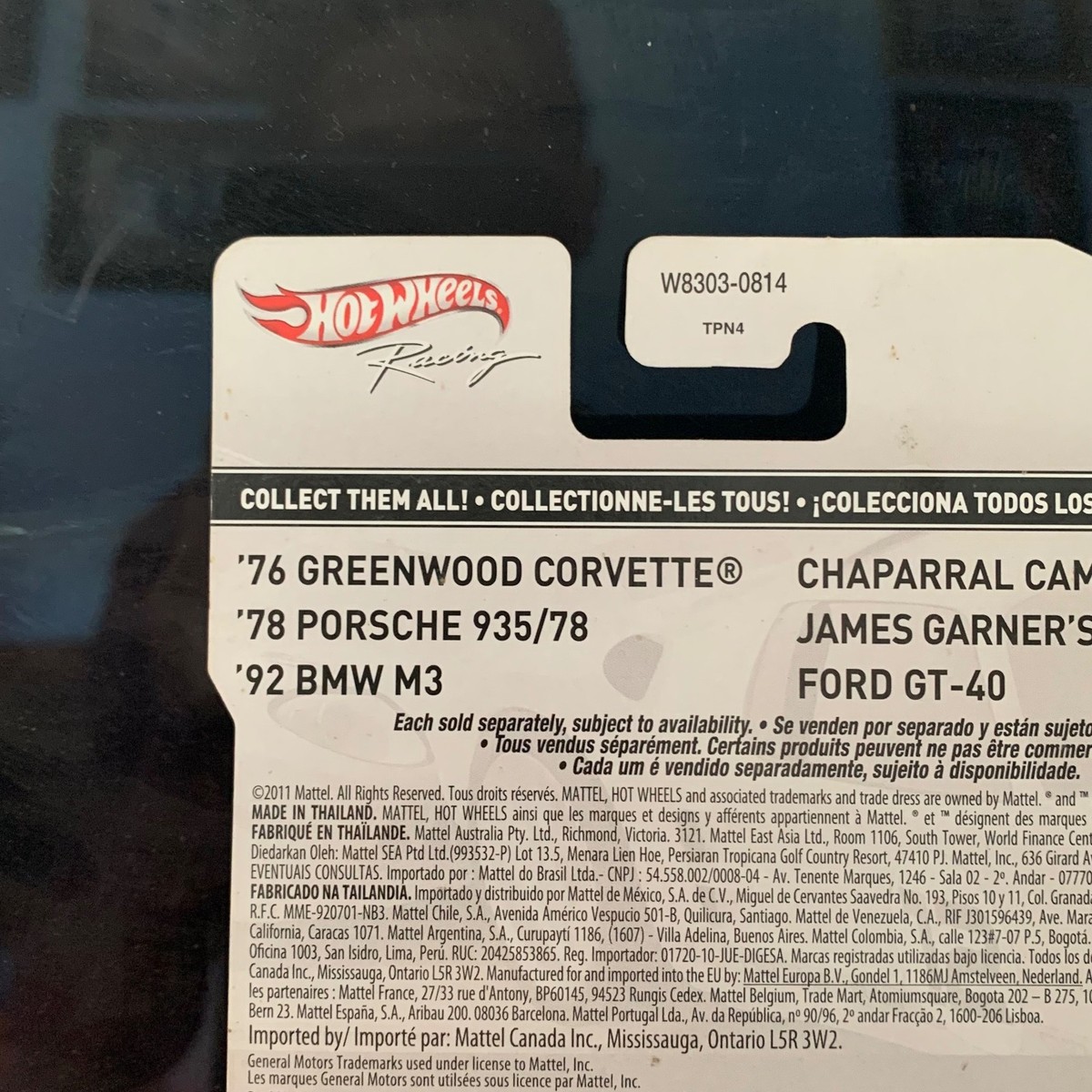 Hot Wheels Racing 2012 ROADRCR '92 BMW M3 Canada Released