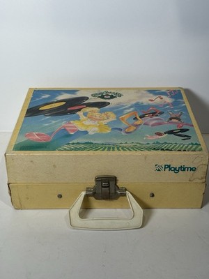 Cabbage Patch Kids Record Player 1983 Playtime Portable Turntable Tested