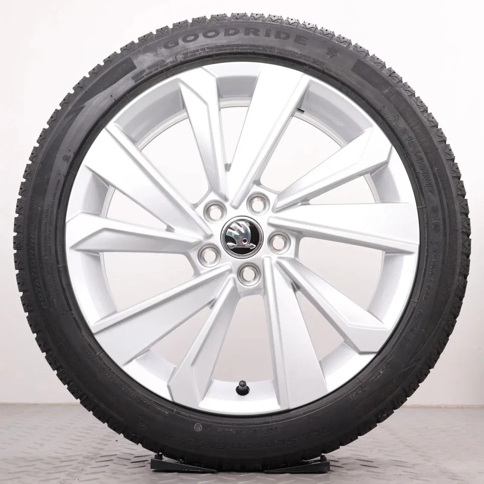 Ganzjahresräder 17 Zoll Skoda Fabia 4 PJ Original Felgen Riegel Allwetterreifen - Bild 2 von 4